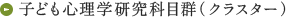 子ども心理学研究科目群（クラスター）