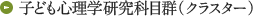 子ども心理学研究科目群（クラスター）