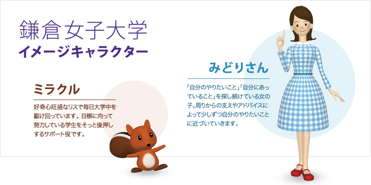 鎌倉女子大学 イメージキャラクター