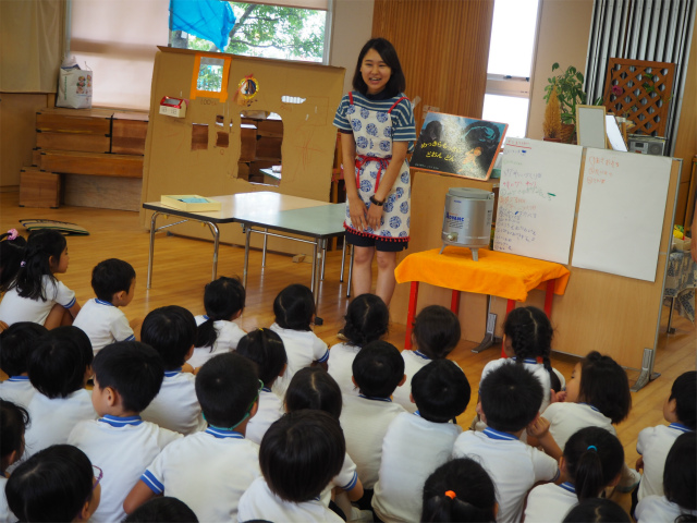 年長組 お泊り保育が行われました 幼稚部だより 鎌倉女子大学 幼稚部