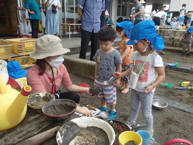 幼稚部へようこその会と 見学 説明会が行われました 幼稚部だより 鎌倉女子大学 幼稚部