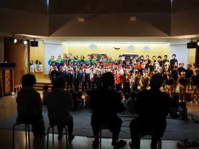 年長組 生活発表会が行われました 幼稚部だより 鎌倉女子大学 幼稚部