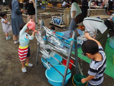 第３回目 幼稚部へようこその会 幼稚部で遊ぼう 水遊び が行われました 幼稚部だより 鎌倉女子大学 幼稚部