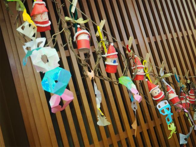 毎年恒例のクリスマス会が行われました 幼稚部だより 鎌倉女子大学 幼稚部