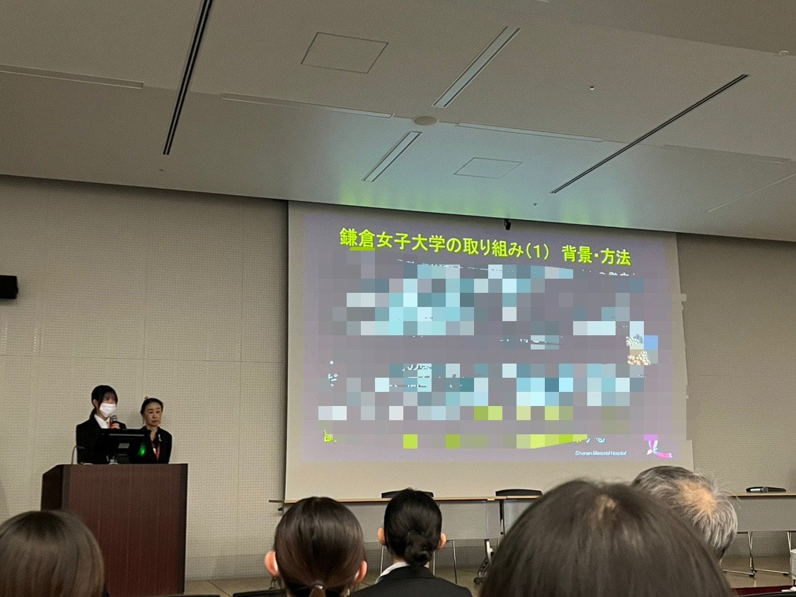 管理栄養学科の性差医学ゼミナール3年生が、第34回日本乳癌検診学会