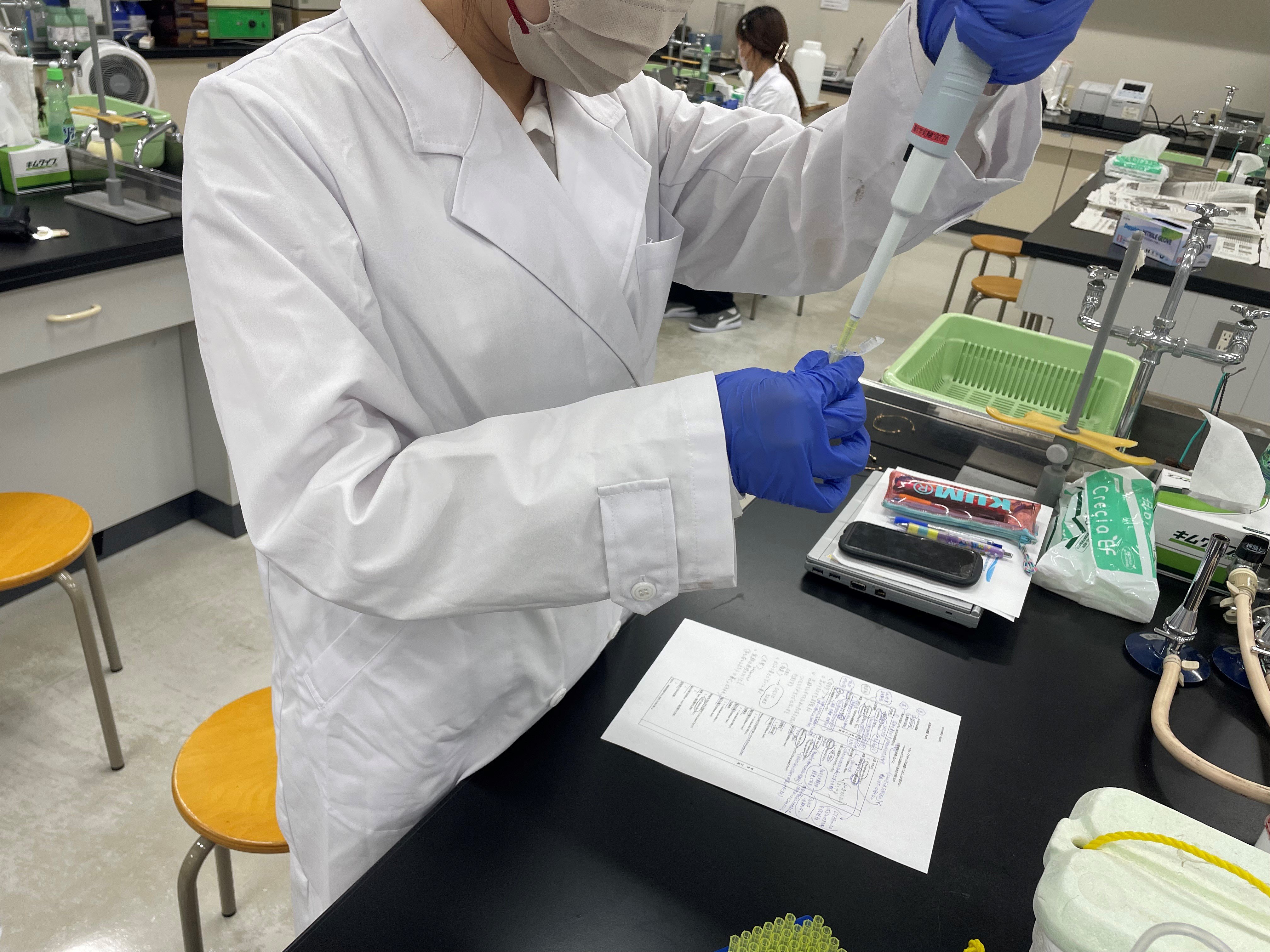 授業紹介（生化学実験②） - 鎌倉女子大学 鎌倉女子大学短期大学部